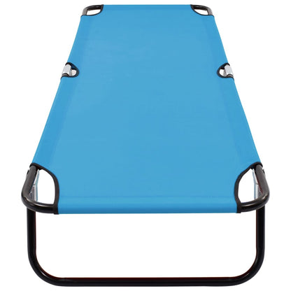 Sun Lounger | Turquoise Blue | Powder-Coated Steel | Standard
