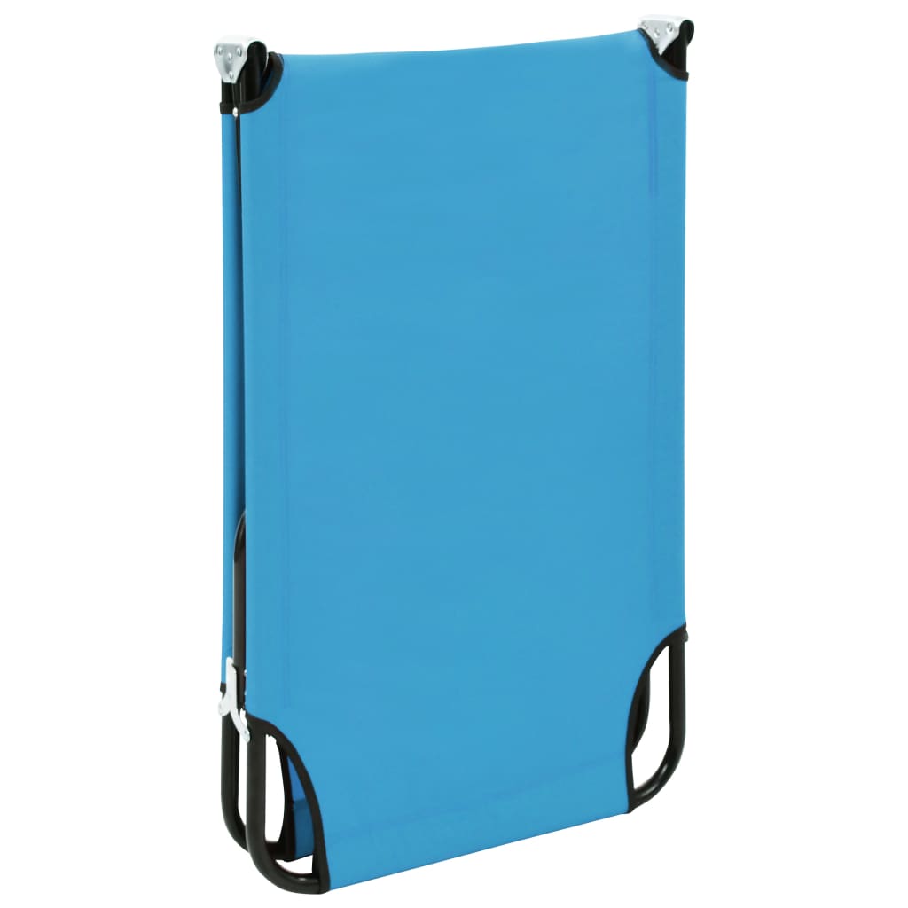 Sun Lounger | Turquoise Blue | Powder-Coated Steel | Standard