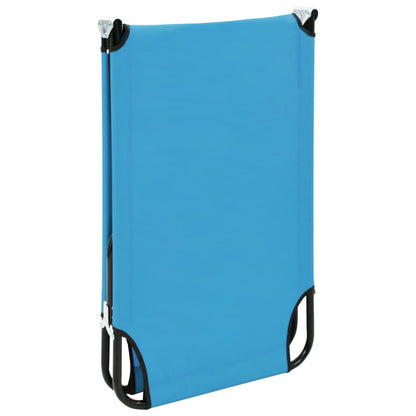 Sun Lounger | Turquoise Blue | Powder-Coated Steel | Standard