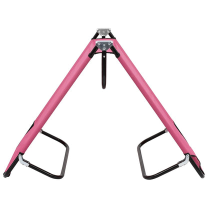 Sun Lounger | Pink | Powder-coated steel | Large | Foldable