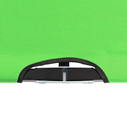 Sun Lounger | Green | 600 D Polyester, Powder-coated Steel | Double