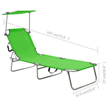 Sun Lounger | Green