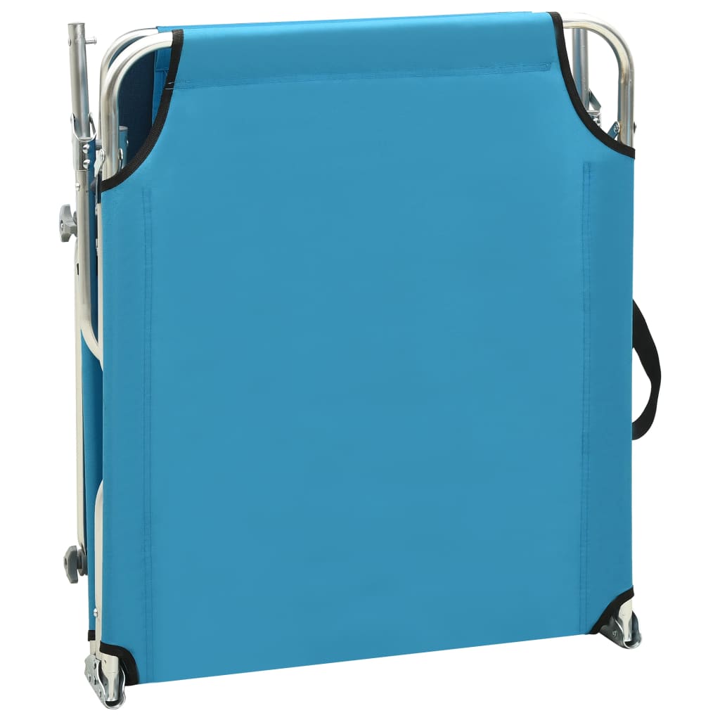 Sun Lounger | Blue | Aluminium frame, 600D polyester fabric | Standard