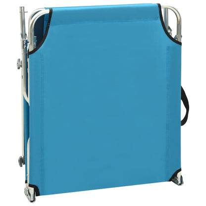 Sun Lounger | Blue | Aluminium frame, 600D polyester fabric | Standard