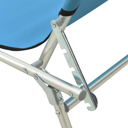 Sun Lounger | Blue | Aluminium frame, 600D polyester fabric | Standard