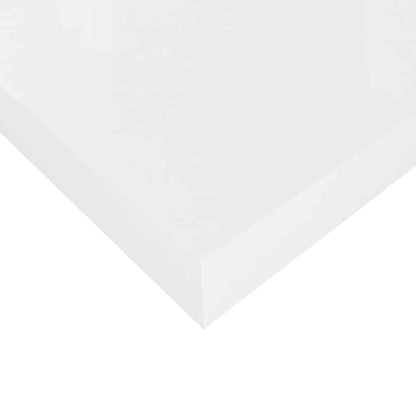 Floating Wall Shelf High Gloss White 40x23.5x3.8 cm MDF