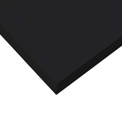 Floating Wall Shelf High Gloss Black 23x23.5x3.8 cm MDF