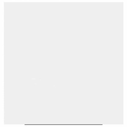 Floating Wall Shelves 2 pcs White 23x23.5x3.8 cm MDF