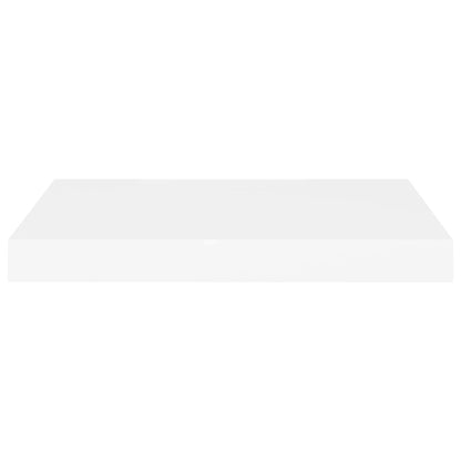 Floating Wall Shelf White 40x23x3.8 cm MDF