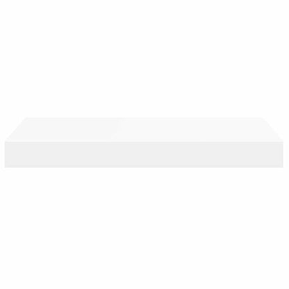 Floating Wall Shelves 4 pcs White 40x23x3.8 cm MDF