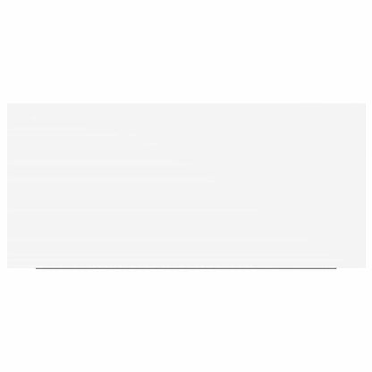 Floating Wall Shelf White 50x23x3.8 cm MDF