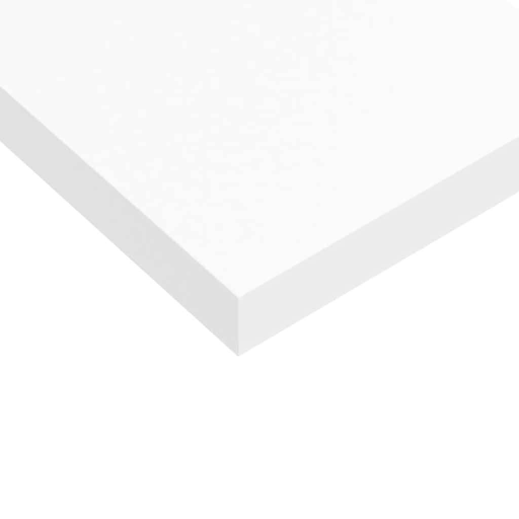 Floating Wall Shelf White 50x23x3.8 cm MDF