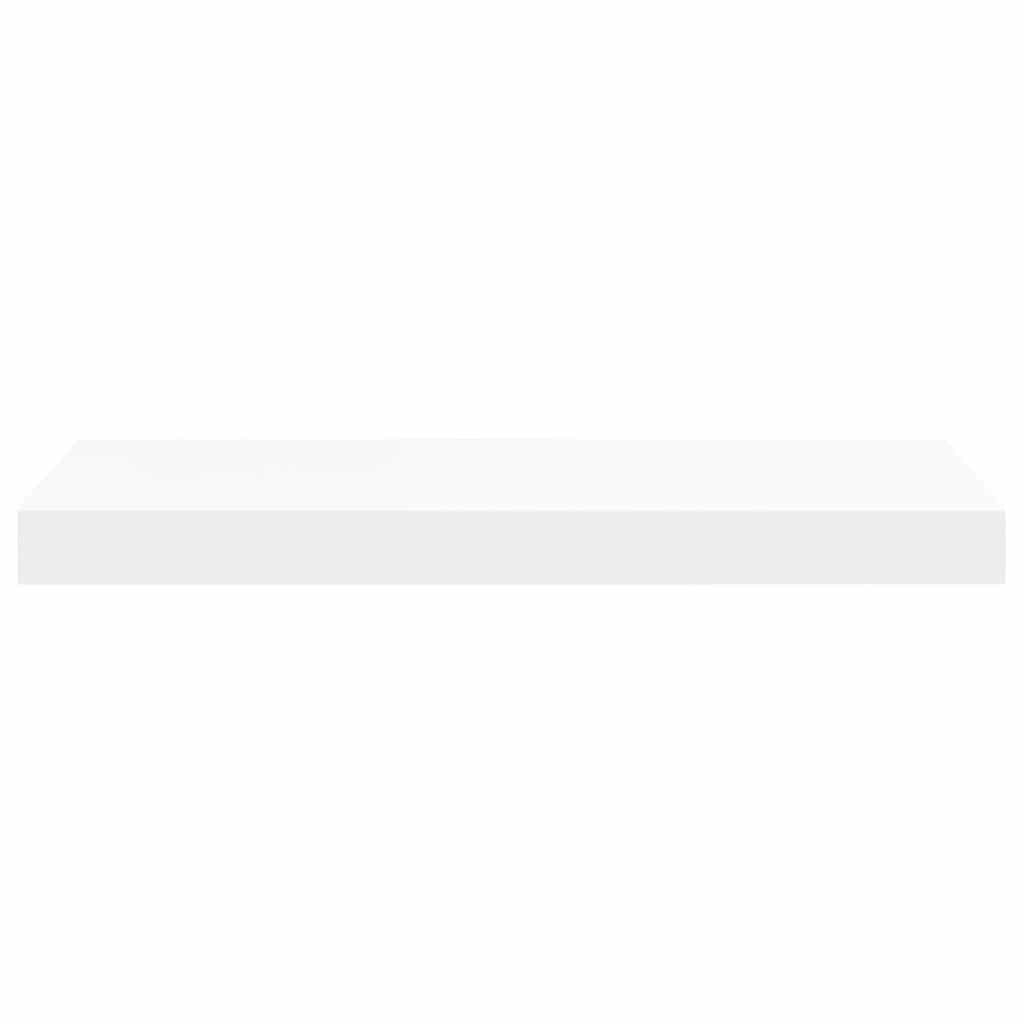 Floating Wall Shelves 4 pcs White 50x23.5x3.8 cm MDF