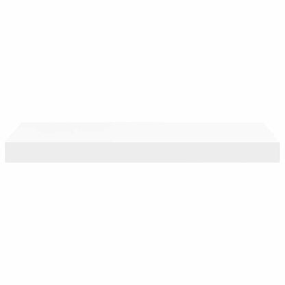 Floating Wall Shelves 4 pcs White 50x23.5x3.8 cm MDF