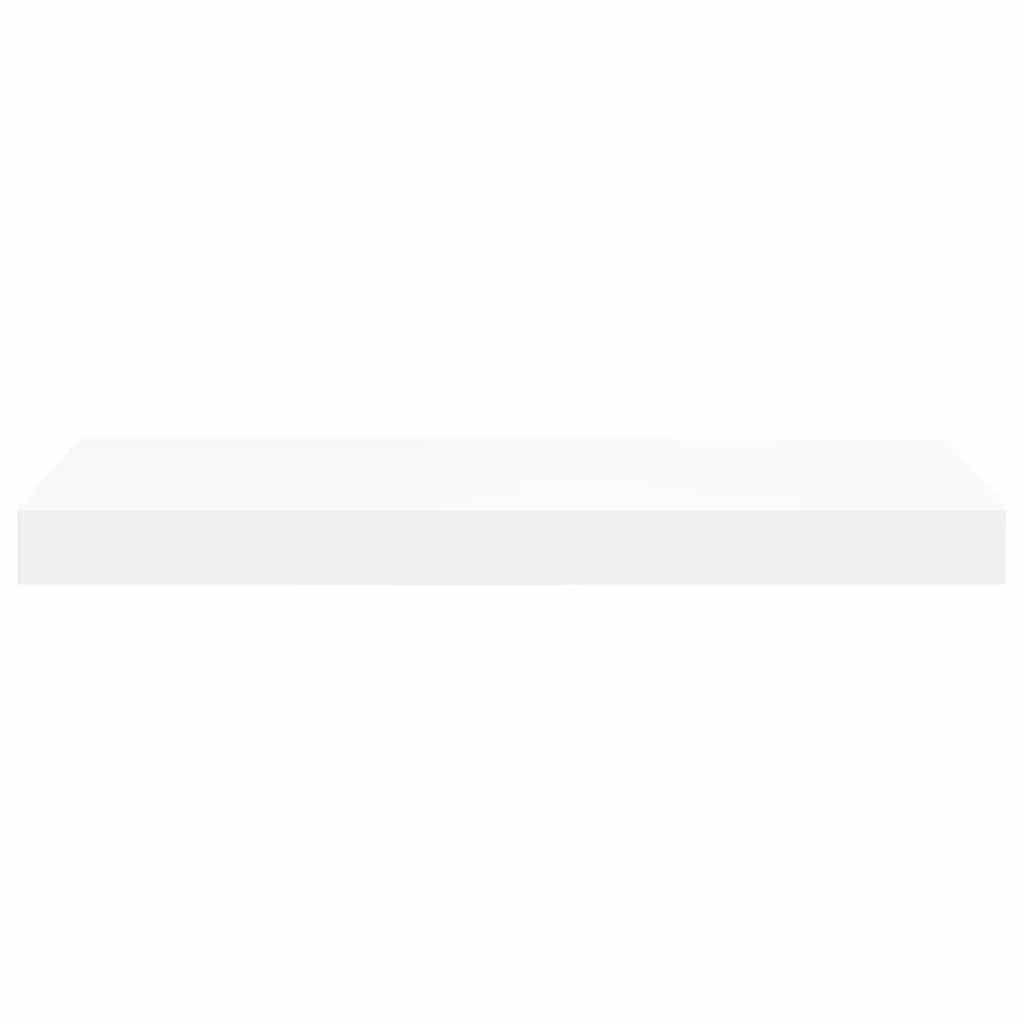 Floating Wall Shelves 4 pcs White 50x23x3.8 cm MDF