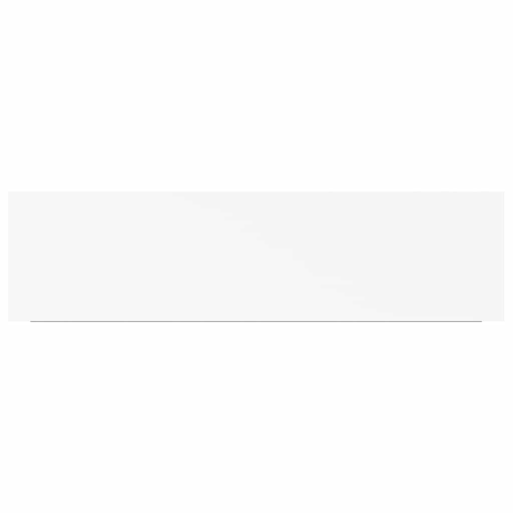 Floating Wall Shelves 2 pcs White 90x23.5x3.8 cm MDF
