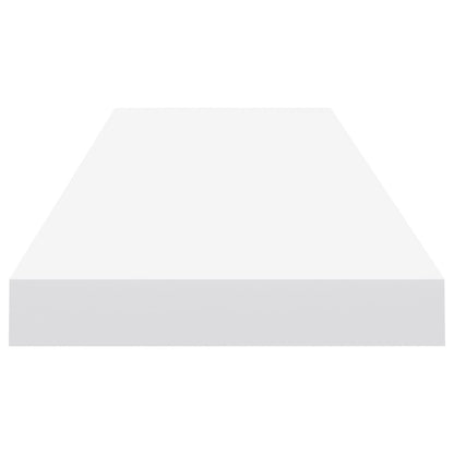 Floating Wall Shelves 4 pcs White 90x23.5x3.8 cm MDF