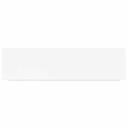 323819 vidaXL Floating Wall Shelves 4 pcs White 90x23,5x3,8 cm MDF