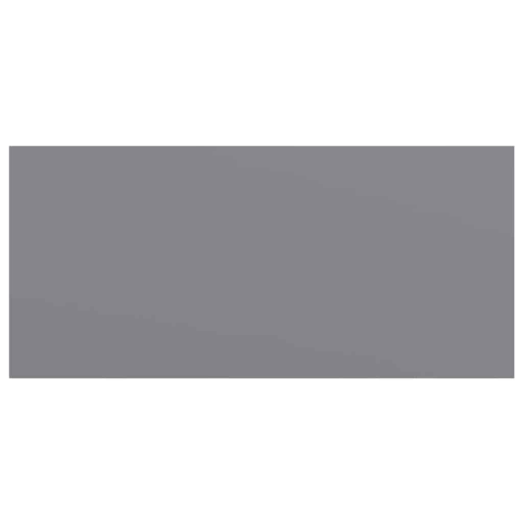 Floating Wall Shelves 4 pcs Grey 50x23x3.8 cm MDF