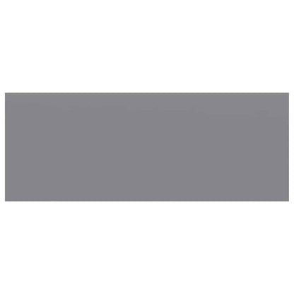 Floating Wall Shelves 4 pcs Grey 60x23.5x3.8 cm MDF