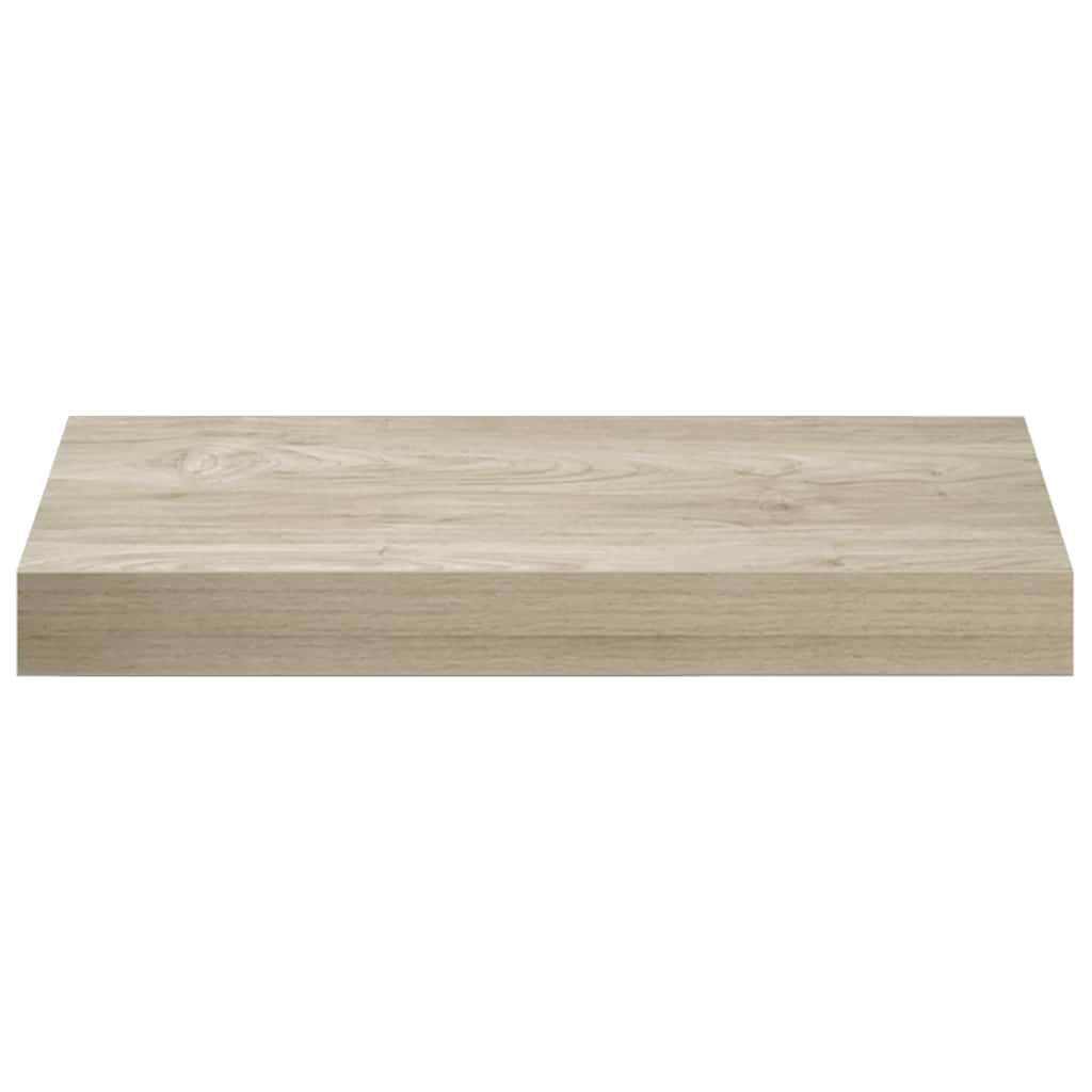 Floating Wall Shelves 4 pcs Oak 40x23.5x3.8 cm MDF