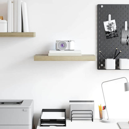 Floating Wall Shelf Oak 50x23.5x3.8 cm MDF