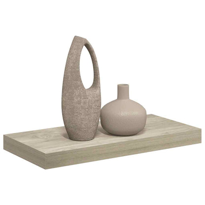 Floating Wall Shelf Oak 50x23.5x3.8 cm MDF