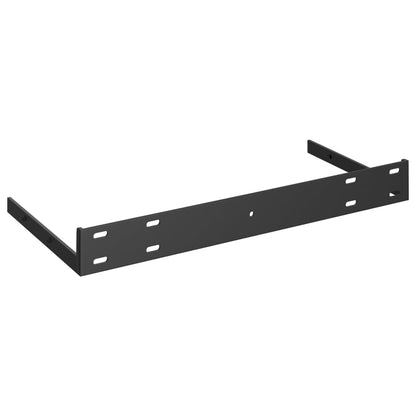 Wall Shelf | Set of 2 | Oak | Honeycomb MDF, metal | 50x23x3.8 cm