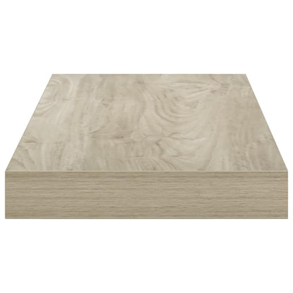 Floating Wall Shelves 4 pcs Oak 50x23x3.8 cm MDF