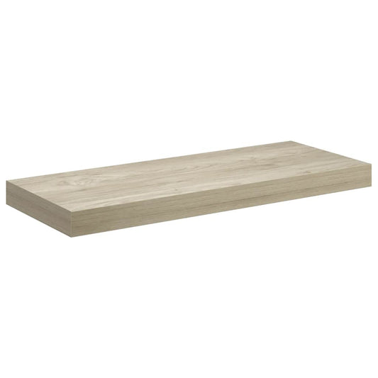 Floating Wall Shelf Oak 60x23.5x3.8 cm MDF