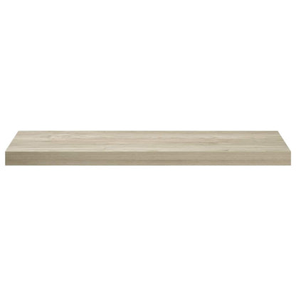 Floating Wall Shelf Oak 80x23.5x3.8 cm MDF