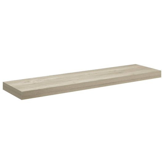 Floating Wall Shelf Oak 90x23.5x3.8 cm MDF
