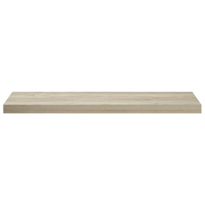 Floating Wall Shelves 2 pcs Oak 90x23.5x3.8 cm MDF