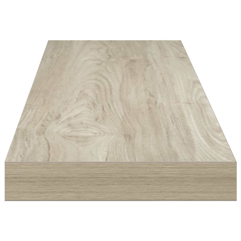 Floating Wall Shelves 4 pcs Oak 90x23.5x3.8 cm MDF