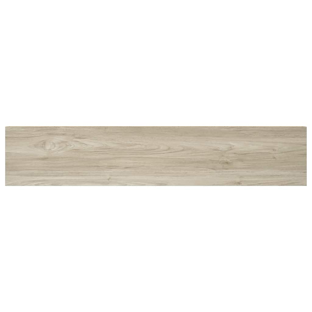 Floating Wall Shelf Oak 120x23.5x3.8 cm MDF