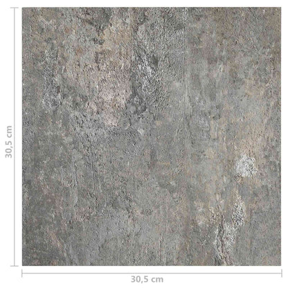 Flooring Planks 5.11 m² 55 pcs PVC Stone wall