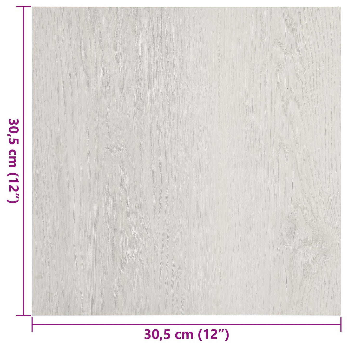 Flooring Planks 5.11 m² 55 pcs PVC Light Beige
