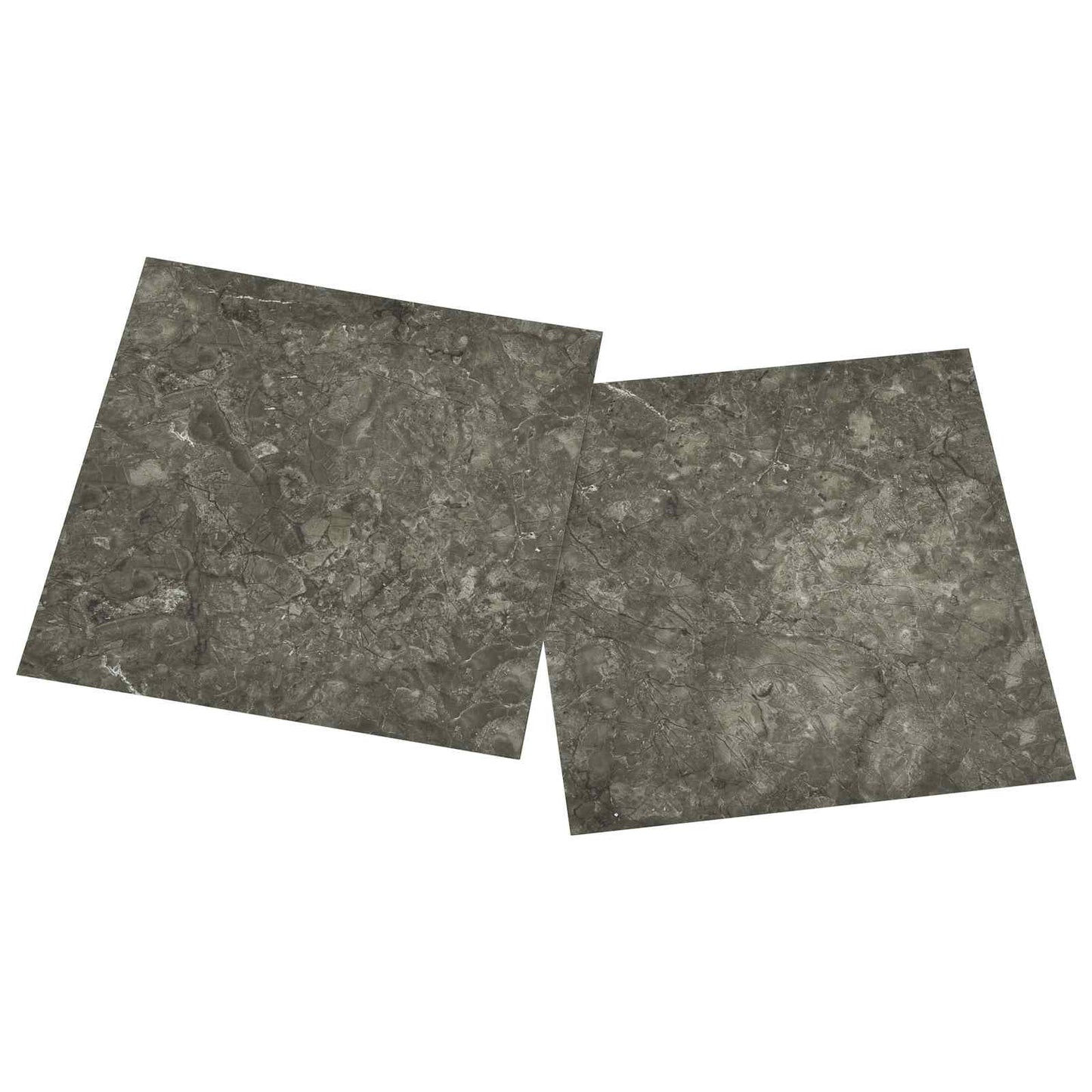Flooring Planks 5.11 m² 55 pcs PVC Gray and White