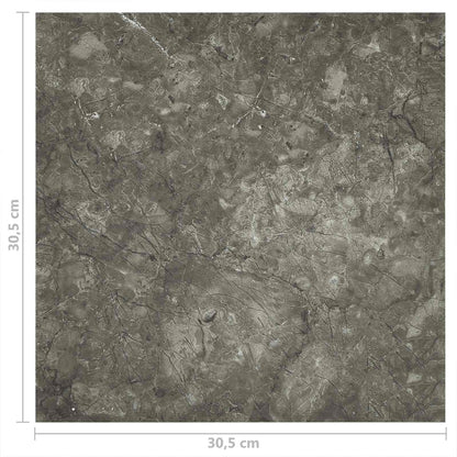 Flooring Planks 5.11 m² 55 pcs PVC Gray and White
