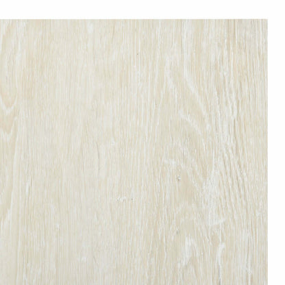 Flooring Planks 5.11 m² 55 pcs PVC Cream White