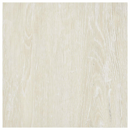 Flooring Planks 5.11 m² 55 pcs PVC Cream White