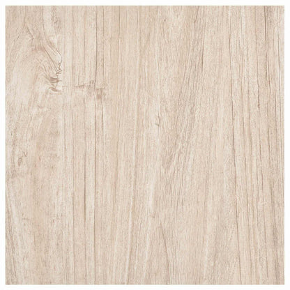 Flooring Planks 5.11 m² 55 pcs PVC White and Wood Color