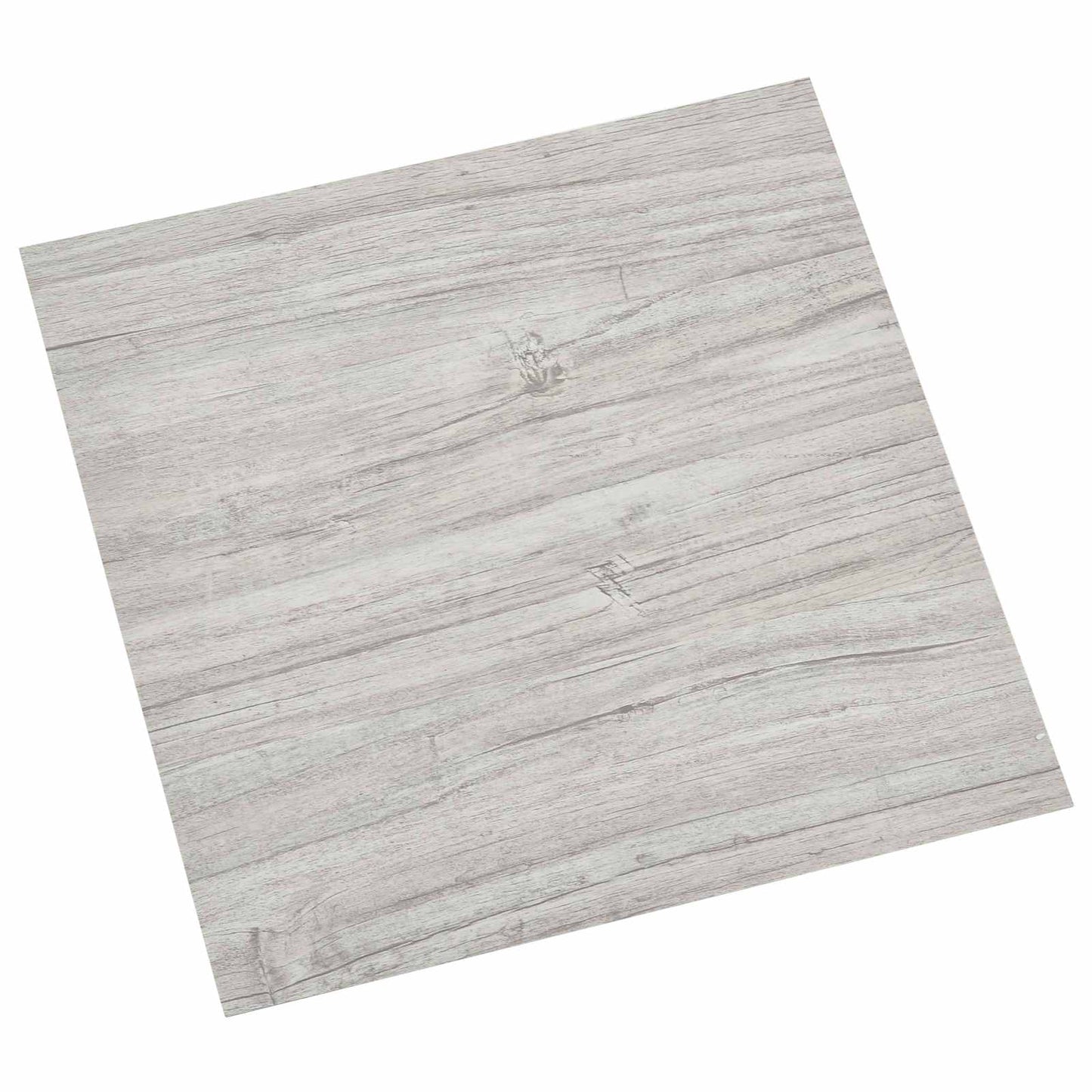 Flooring Planks 5.11 m² 55 pcs PVC Grey and Wood