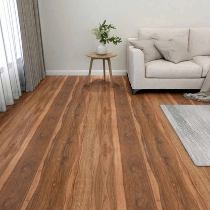 Flooring Planks 5.11 m² 55 pcs PVC Dark Wood