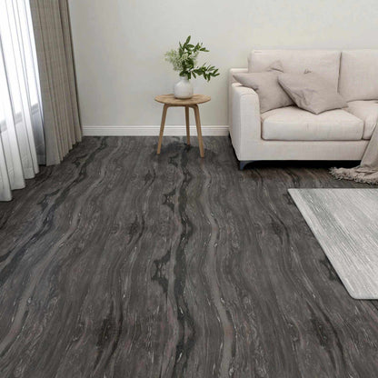 Flooring Planks 55 pcs Dark Grey 5.11 m² PVC