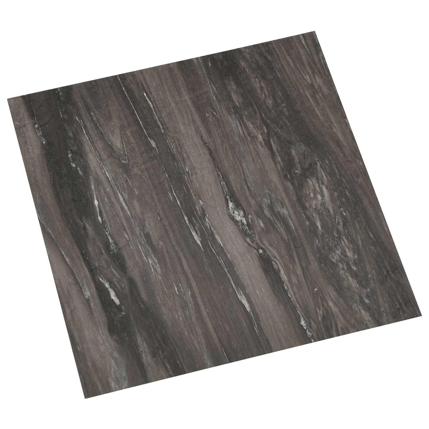 Flooring Planks 55 pcs Dark Grey 5.11 m² PVC