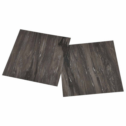 Flooring Planks 55 pcs Dark Grey 5.11 m² PVC