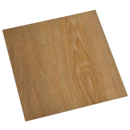 Flooring Planks 55 pcs Brown 5.11 m² PVC