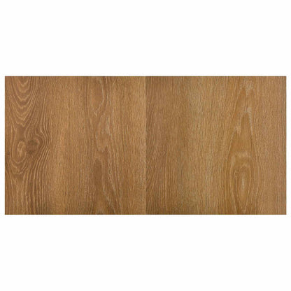 Flooring Planks 55 pcs Brown 5.11 m² PVC