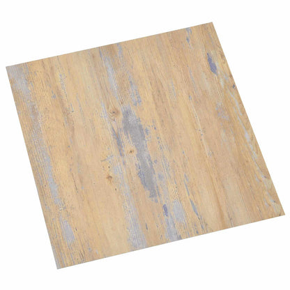 Flooring Planks 5.11 m² 55 pcs PVC Brown and Grey